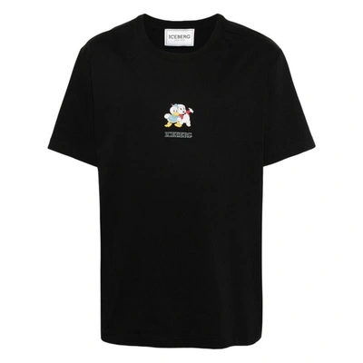 Iceberg T-shirts In Black