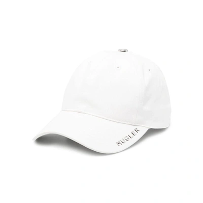 Mugler Logo棒球帽 In White