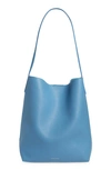 Mansur Gavriel Everyday Cabas Leather Tote Bag In Lago