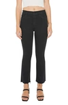 Mother ‘the Tomcat' High Rise Straight Leg Ankle Denim Jeans In Not Guilty