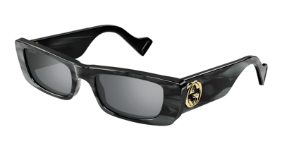 Gucci Sunglasses Gg0516s In Silver