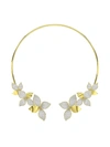 MARCHESA WILD FLOWER YELLOW GOLD NECKLACE