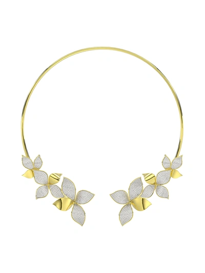 Marchesa Wild Flower Yellow Gold Necklace