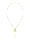 MARCHESA WILD FLOWER YELLOW GOLD Y NECKLACE