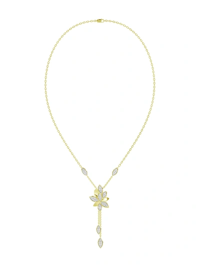 Marchesa Wild Flower Yellow Gold Y Necklace