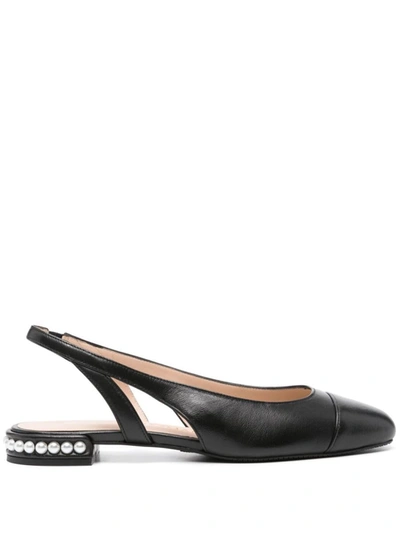 Stuart Weitzman Flat Shoes In Black