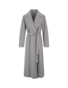 'S MAX MARA LIGHT GREY ELISA COAT