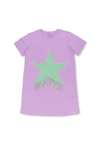 STELLA MCCARTNEY STAR-MOTIF CREWNECK T-SHIRT DRESS