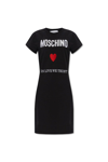 Moschino Black Cotton Jersey Dress