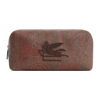 ETRO LOGO EMBROIDERED PAISLEY PRINTED POUCH