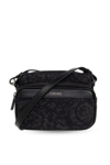 VERSACE BAROCCO ATHENA ZIPPED MESSENGER BAG