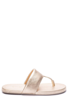 Marsèll Spanciata Leather Sandals In L Platino
