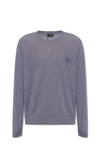 ETRO PEGASO EMBROIDERED KNIT JUMPER