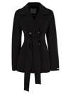 SPORTMAX DOUBLE-BREASTED BELTED COAT