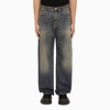 Etro Washed Blue Boyfriend Jeans In Denim