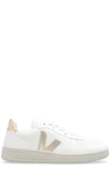 Veja V-10 Sneakers In Extra White Platine