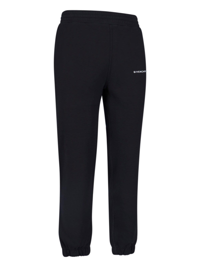 Givenchy Logo Sporty Pants In Black