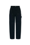 GIVENCHY HIGH-RISE WIDE-LEG JEANS