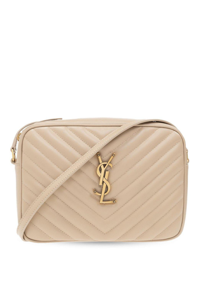 Saint Laurent Lou Camera Bag In Beige