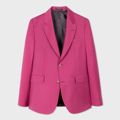 Paul Smith Mens 2 Btn Jacket In Pinks