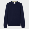 Paul Smith Dark Navy Merino Wool Sweater Blue In Blues