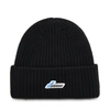 WE11 DONE LOGO PATCHED KNIT BEANIE