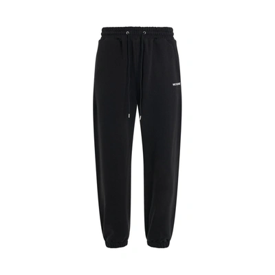 We11 Done Black Jogger Lounge Pants