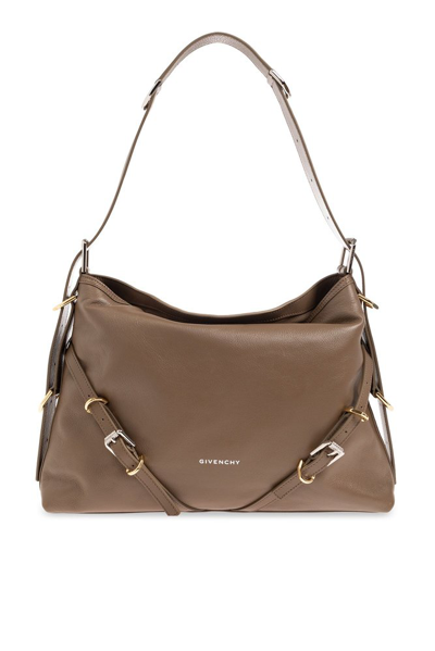 Givenchy Medium Voyou Shoulder Bag In Brown