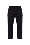 GIVENCHY GIVENCHY LOGO PLAQUE CARGO TROUSERS