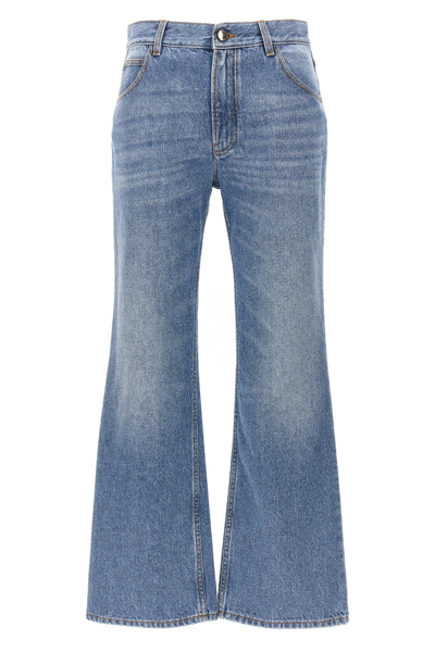 Chloé Flared Denim In Blue