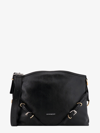 GIVENCHY GIVENCHY WOMAN VOYOU WOMAN BLACK SHOULDER BAGS