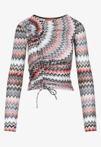 Missoni Zigzag Long In Multicolor