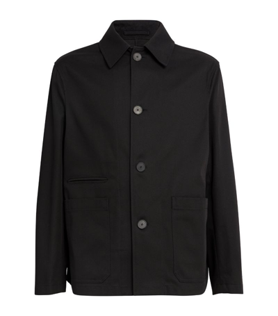 Lanvin Cotton-blend Jacket In Black