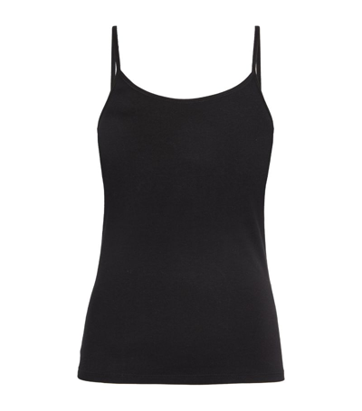 Falke Daily Climate Control Tank Top In Black