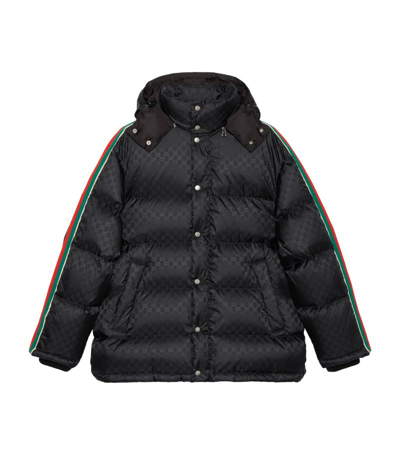 GUCCI GG-JACQUARD PUFFER JACKET