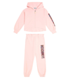 MOSCHINO COTTON-BLEND JERSEY TRACKSUIT