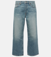 RE/DONE LOOSE MID-RISE CROPPED STRAIGHT JEANS