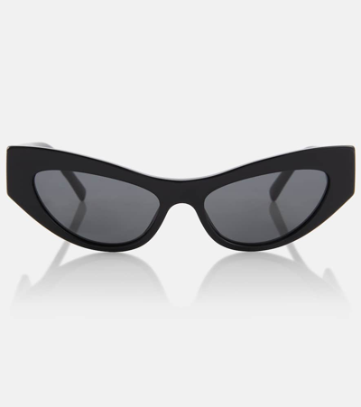 Dolce & Gabbana Cat-eye Sunglasses In Black