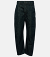 LEMAIRE TWISTED MID-RISE STRAIGHT JEANS
