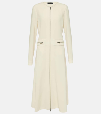 Proenza Schouler Joanne Crepe Midi Dress In White