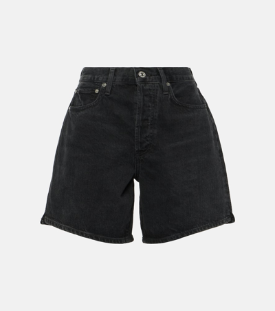 Citizens Of Humanity Marlow Mid-rise Denim Shorts In Upstage