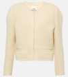 Isabel Marant Pully Wool-blend Tweed Jacket In Beige