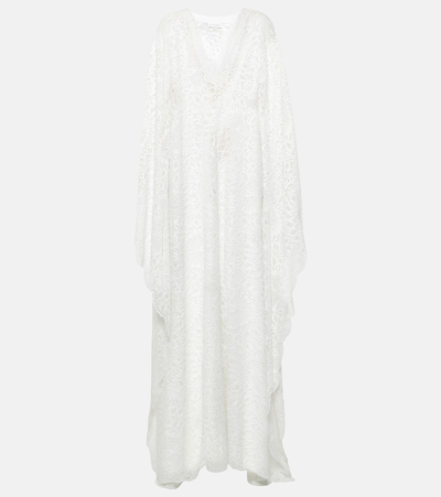 Alexandra Miro Roxanne Lace Kaftan In White