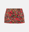 Vivienne Westwood Printed Cotton Skirt In Multicoloured