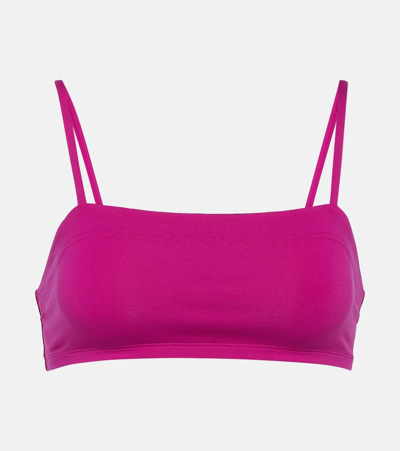 Eres Azur Bikini Top In 紫色