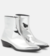 Proenza Schouler Bronco Ankle Boots In Silver