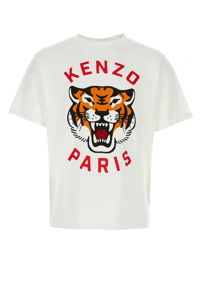 Kenzo T-shirt In 93pale Grey