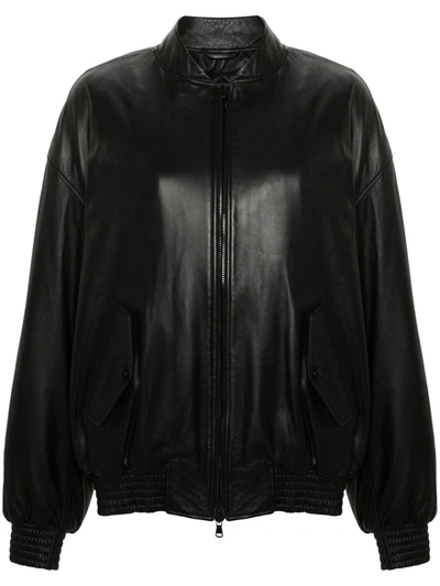 Wardrobe.nyc Coat In Blk Black
