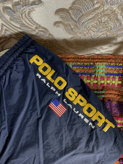 Pre-owned Polo Ralph Lauren X Vintage Very Polo Ralph Laurent Sport Shorts Vintage Y2k Retro In Blue