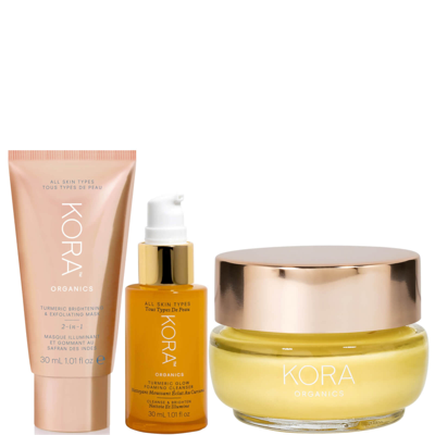 Kora Organics Turmeric Essentials Set In White